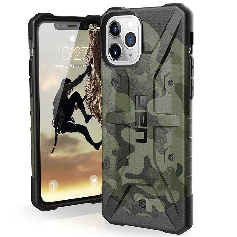 

Ударопрочный чехол UAG Pathfinder камуфляж для Apple iPhone 11 Pro Max (6.5") (Зеленый) 868994