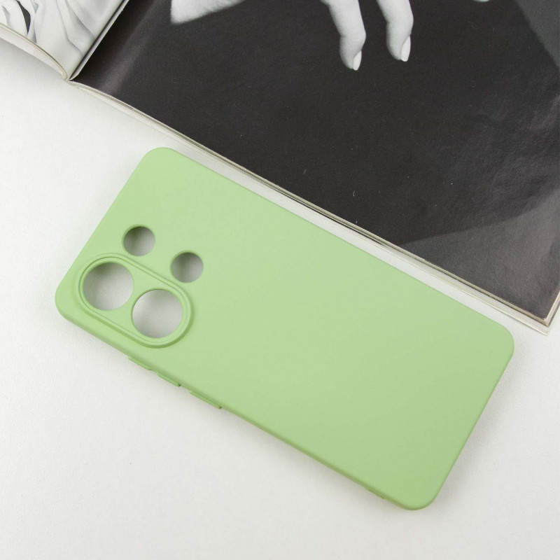 Фото Чохол Silicone Cover Lakshmi Full Camera (A) на Xiaomi Redmi Note 13 4G (Зелений / Pistachio) на vchehle.ua