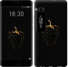 Чехол Черная клубника для Meizu Pro 7 Plus