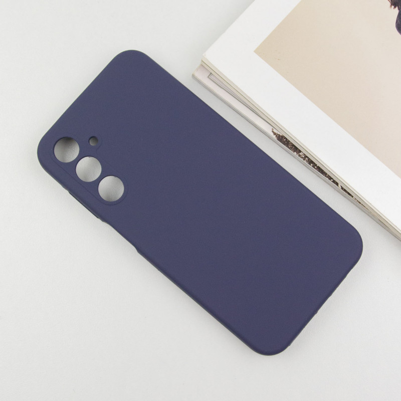 Фото Чохол Silicone Cover Lakshmi Full Camera (AA) на Samsung Galaxy A15 4G/5G / M15 5G (Синій / Midnight Blue) в маназині vchehle.ua