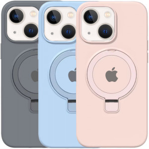 Чохол Silicone Case Full Protective with Ring для iPhone 13