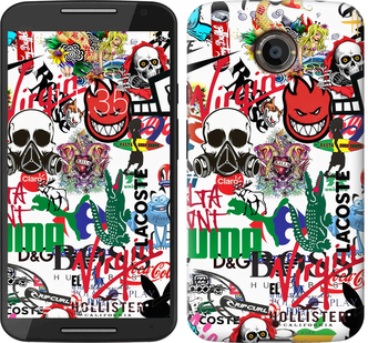 

Чохол Many different logos на Motorola Moto X2 638187