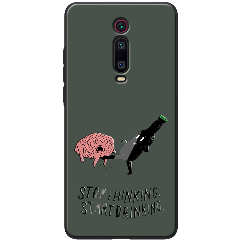 

TPU+PC чехол ForFun для Xiaomi Mi 9T (Stopthinking / Серый) 746630