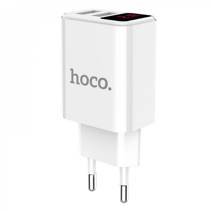 

СЗУ Hoco C63A Victoria 2.1A 2USB (white) 714990