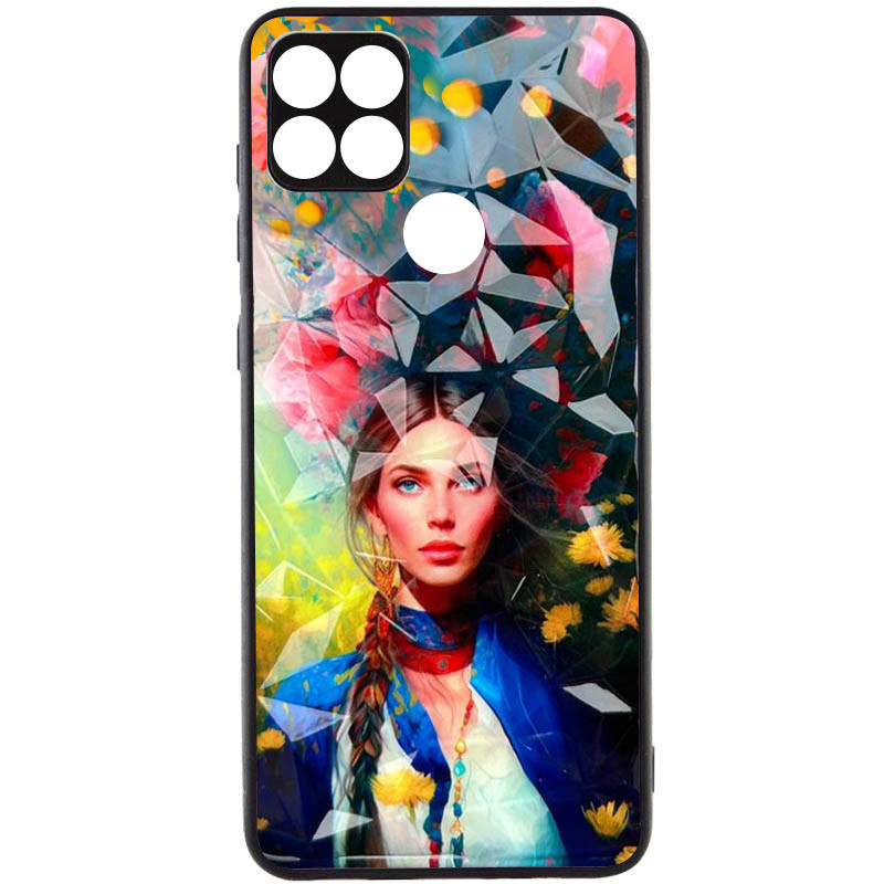 TPU+PC чехол Prisma Ladies для Xiaomi Redmi 9C (Peonies)