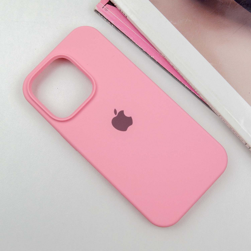 Фото Чохол Silicone Case Full Protective (AA) на Apple iPhone 15 Pro Max (6.7") (Рожевий / Pink) на vchehle.ua