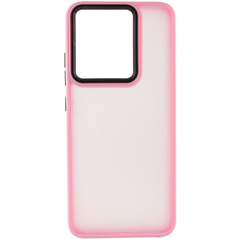 Фото Чехол TPU+PC Lyon Frosted для Motorola Moto E40 (Pink) на vchehle.ua