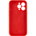 Фото Чехол Silicone Case Full Camera Protective (AA) NO LOGO для Apple iPhone 13 Pro Max (6.7") (Красный / Red) на vchehle.ua