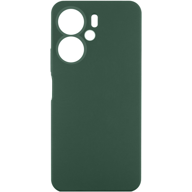 Чехол Silicone Cover Lakshmi Full Camera (AAA) для Xiaomi Redmi 13C 4G/5G / Poco C65 / Poco M6 5G (Зеленый / Cyprus Green)