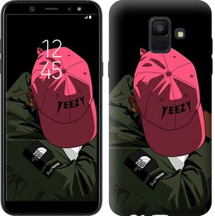 

Чохол logo de yeezy на Samsung Galaxy A6 2018 630106