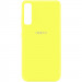 Чехол Silicone Cover My Color Full Protective (A) для Oppo Reno 3 Pro (Желтый / Flash)
