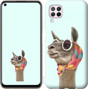 

Чохол Модна лама на Huawei Nova 6SE 878936