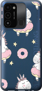 

Чехол Единорожки для Tecno Spark 8C KG5k 1624714
