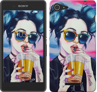 

Чохол Арт-дівчина в окулярах на Sony Xperia E3 D2202 247117