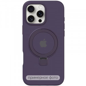Чехол Silicone Case Full Protective with Ring для Apple iPhone 16e (6.1")