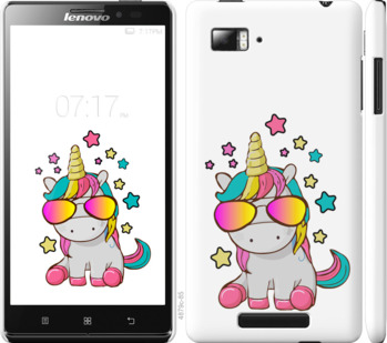 

Чохол Єдиноріг в окулярах на Lenovo Vibe Z K910 911682