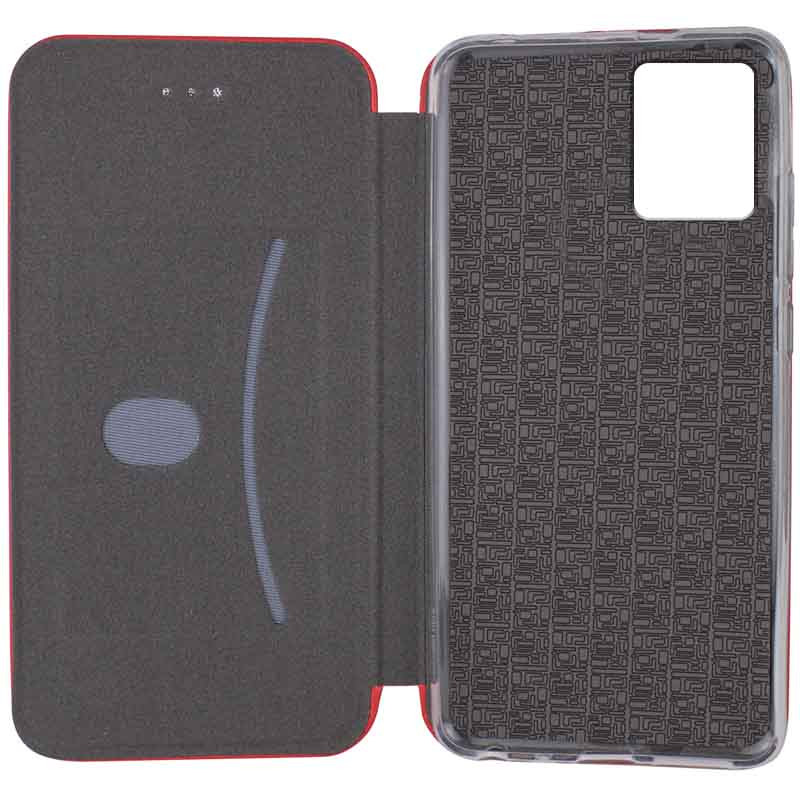 Фото Шкіряний чохол-книжка Classy на Xiaomi Redmi 12 (Червоний) в маназині vchehle.ua