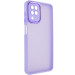 TPU+PC чохол Accent на Samsung Galaxy A12 (White / Purple)
