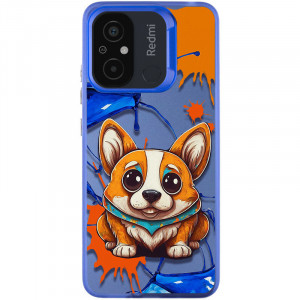 TPU+PC чехол TakiTaki Graffiti magic glow для Xiaomi Redmi 12C