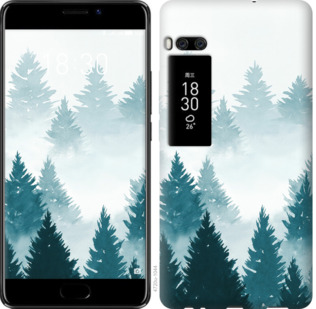 

Чохол Акварельні Ялинки на Meizu Pro 7 862661