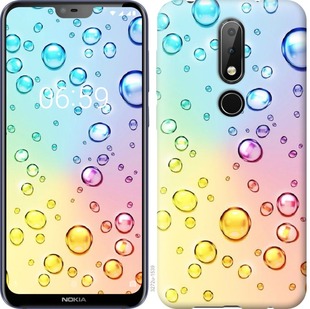 

Чехол Пузырьки для Nokia 6.1 Plus 695883