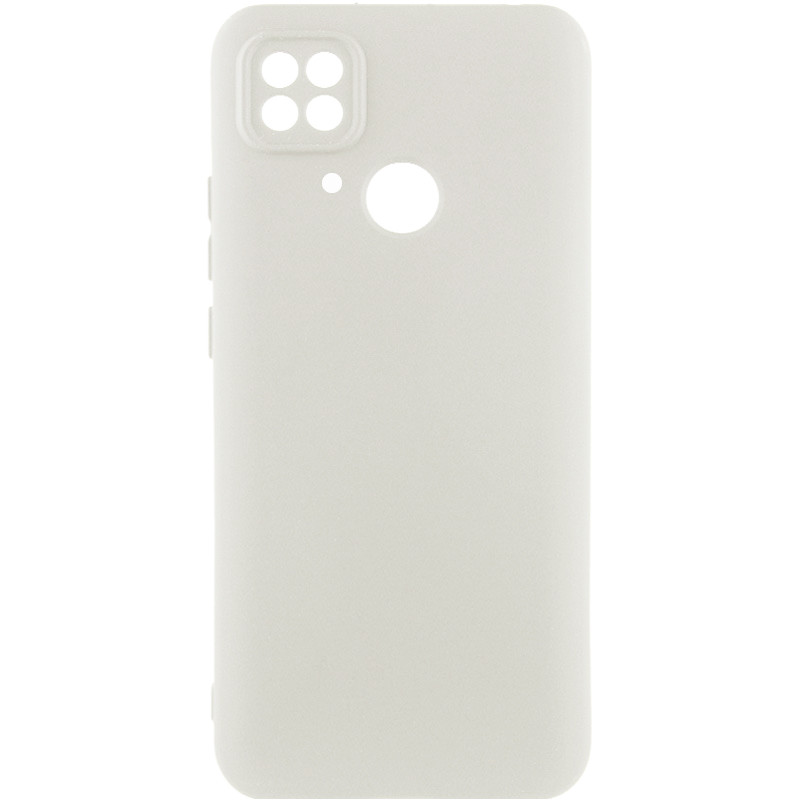 Чехол Silicone Cover Lakshmi Full Camera (AA) для Xiaomi Redmi 10C (Белый / White)