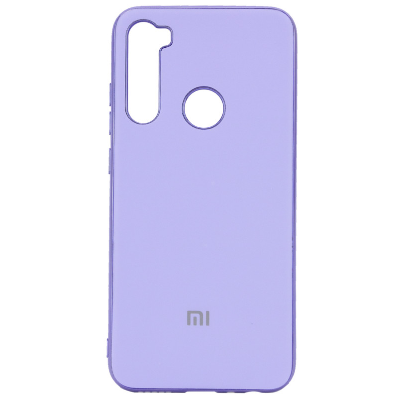 TPU чехол Matte LOGO для Xiaomi Redmi Note 8 / Note 8 2021 (Фиолетовый / Lilac)