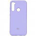 TPU чехол Matte LOGO для Xiaomi Redmi Note 8 / Note 8 2021 (Фиолетовый / Lilac)