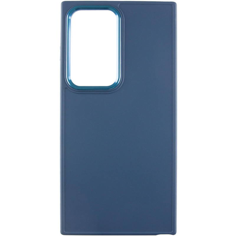 Фото TPU чохол Bonbon Metal Style на Samsung Galaxy S24 Ultra (Синій / Cosmos blue) на vchehle.ua