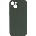 Чехол Silicone Case Full Camera Protective (AA) NO LOGO для Apple iPhone 14 (6.1") (Зеленый / Cyprus Green)