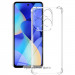 TPU чохол GETMAN Ease logo посилені кути Full Camera на Infinix Hot 50 Pro (Безбарвний (прозорий))