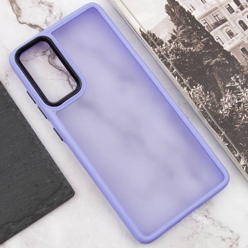 Чехол TPU+PC Lyon Frosted для Samsung Galaxy S20 FE (Purple) в магазине vchehle.ua