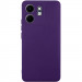 Чехол TPU GETMAN Liquid Silk Full Camera для Infinix Smart 9 4G / Hot 50i (Темно фиолетовый / Dark Purple)