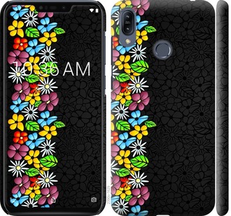 

Чехол цветочный орнамент для Asus Zenfone Max M2 ZB633KL 699159