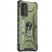 Фото Ударопрочный чехол Pathfinder Ring для Samsung Galaxy A52 4G / A52 5G (Зеленый / Army Green) на vchehle.ua