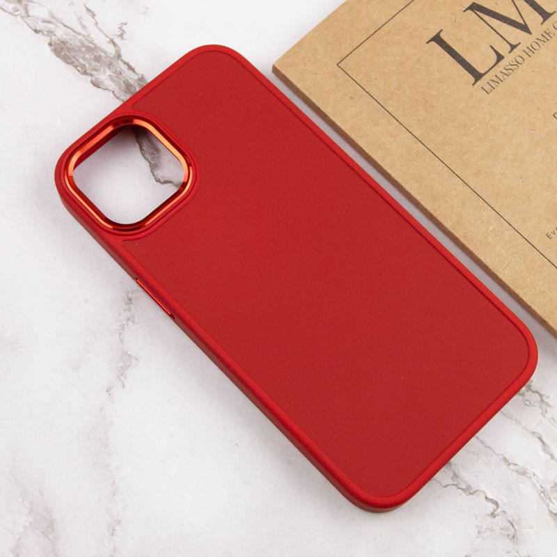 TPU чохол Bonbon Metal Style на Apple iPhone 13 (6.1") (Червоний / Red) в магазині vchehle.ua