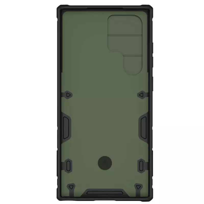 Заказать TPU+PC чехол Nillkin CamShield Armor Pro no logo (шторка на камеру) для Samsung Galaxy S23 Ultra (Зеленый) на vchehle.ua