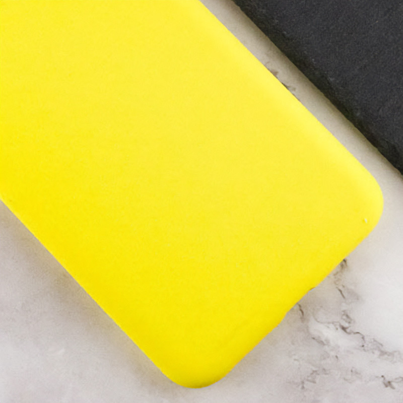 Фото Чохол Silicone Cover Lakshmi Full Camera (AAA) на Xiaomi Redmi Note 13 Pro 4G / Poco M6 Pro 4G (Жовтий / Yellow) в маназині vchehle.ua