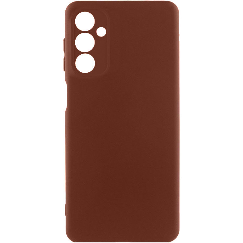 Чохол Silicone Cover Lakshmi Full Camera (AA) на Samsung Galaxy M35 5G (Коричневий / Brown)