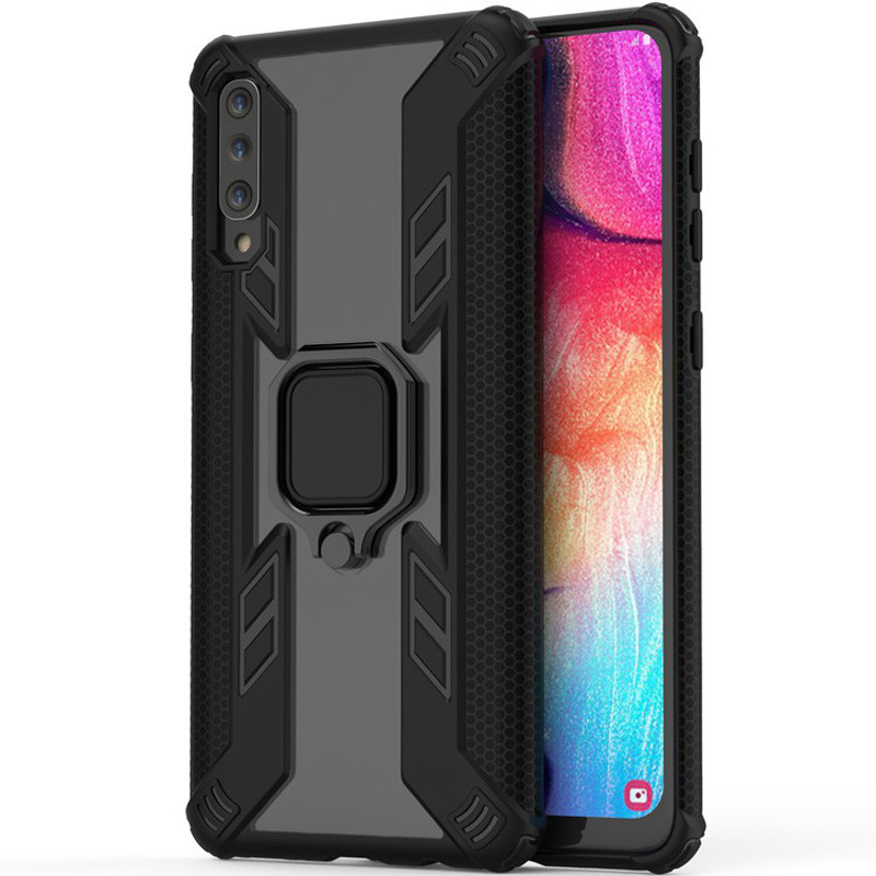 

Ударопрочный чехол Combo Ring for Magnet для Xiaomi Mi CC9 (Черный) 768162