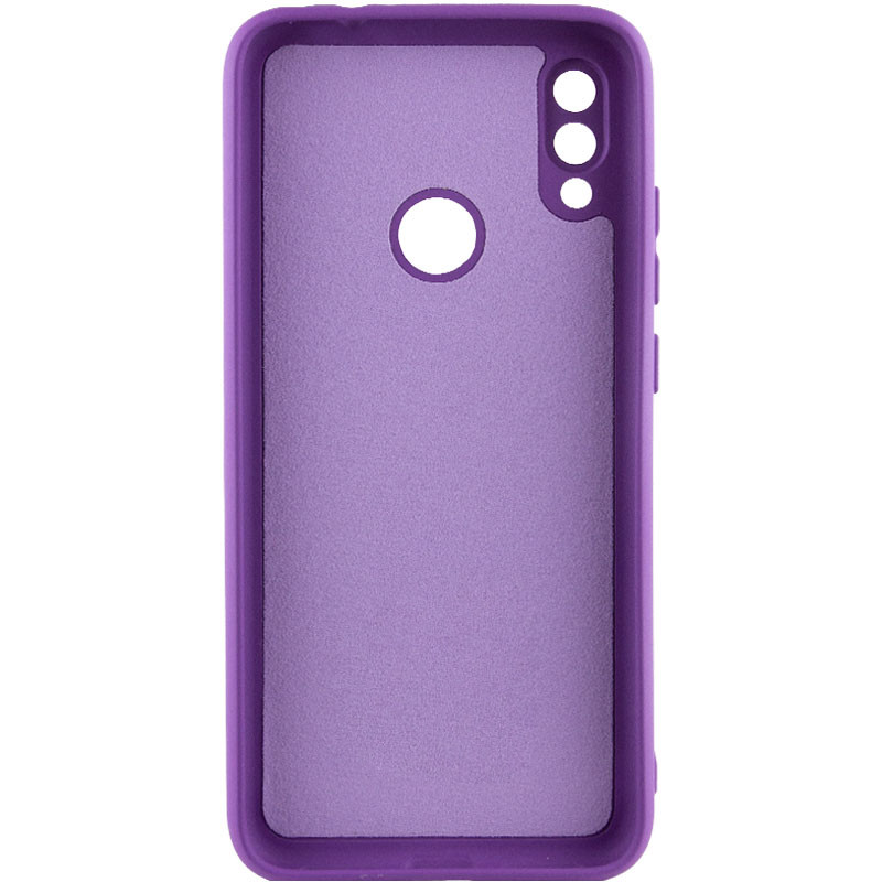 Фото Чехол TPU GETMAN Liquid Silk Full Camera для Xiaomi Redmi Note 7 / Note 7 Pro / Note 7s (Фиолетовый / Purple) на vchehle.ua