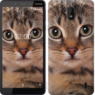 

Чохол Смугастий котик на Nokia 1 Plus 764348