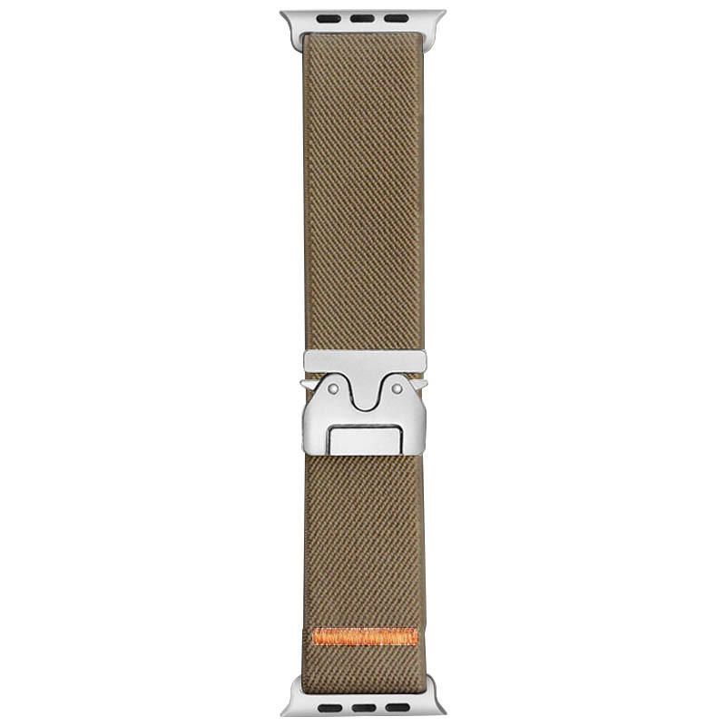 Ремешок Nylon New Design для Apple Watch 42/44/45/46/49mm (Biege Brown)