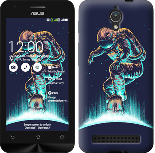 

Чохол Космонавт на скейтборді на Asus ZenFone C ZC451CG 591558