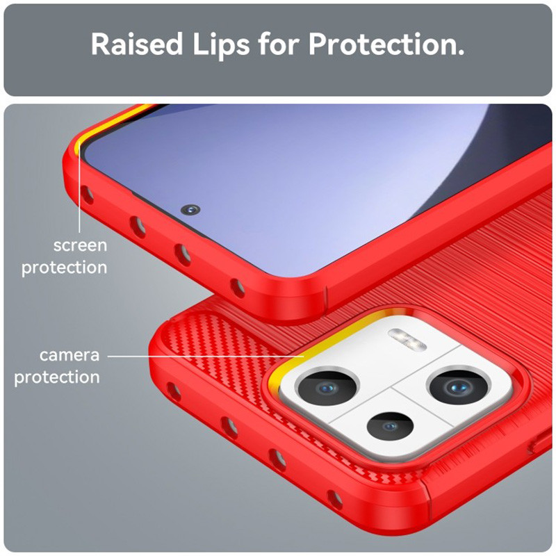 Замовити TPU чохол Slim Series на Xiaomi 13 (Червоний) на vchehle.ua