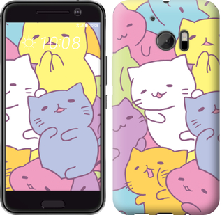 

Чехол Котики для HTC 10 565466