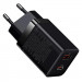 Фото СЗУ Baseus Super Si Pro Quick Charger 30W (1USB-A/1C) (CCSUPP-E) (Black) в магазине vchehle.ua