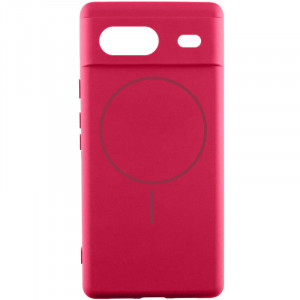 Чехол Silicone Cover Lakshmi Full Camera (AA) with MagFit для Google Pixel 7