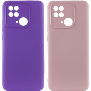 Чехол Silicone Cover Lakshmi Full Camera (AAA) для Xiaomi Redmi 10C