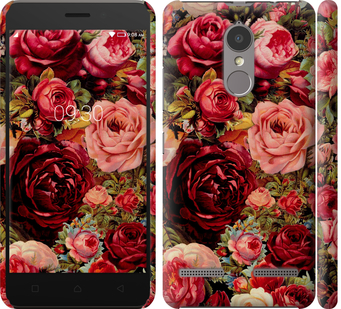 

Чехол Цветущие розы для Lenovo K6 235774